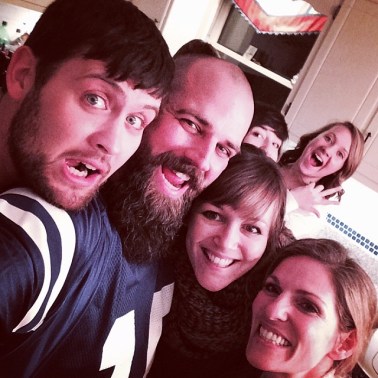 McGaugheys in St Kitts: Our partnering missionaries Jordan + Kristen McGaughey serving on St Kitts Island with vision to reach the West Indies through multiplying disciples & churches. (photo taken at our home the night Colts beat Chiefs in 2014 playoffs)